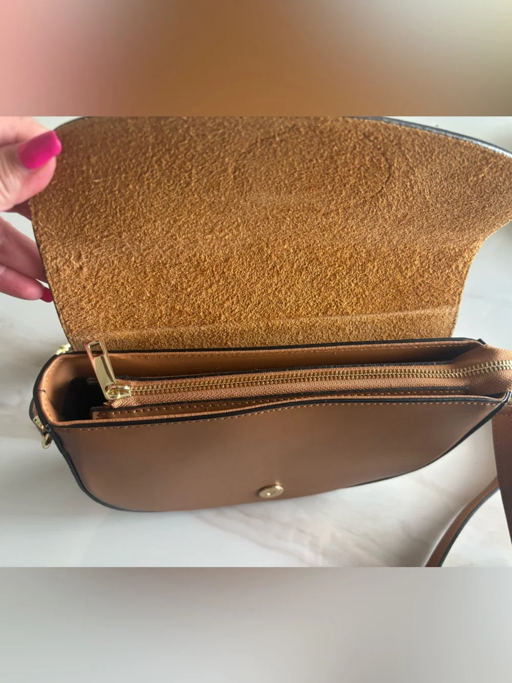 Rita Bag in Camel color from BLUE LEMON 🍋PARIS - Picture 7 of 8